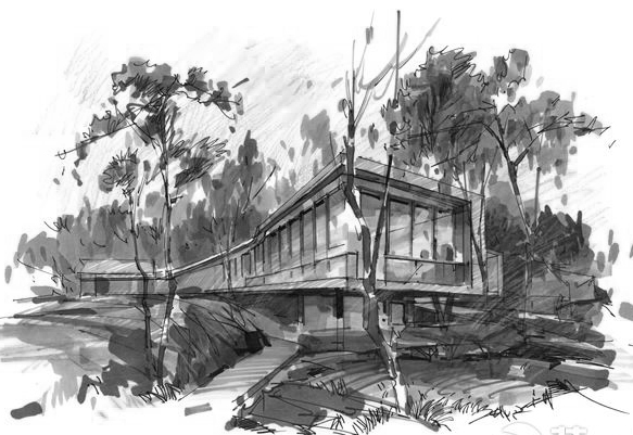 esquisse architecture
